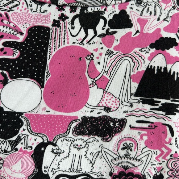 NooWorks Howell Print T-Shirt Dress - Picture 9 of 14